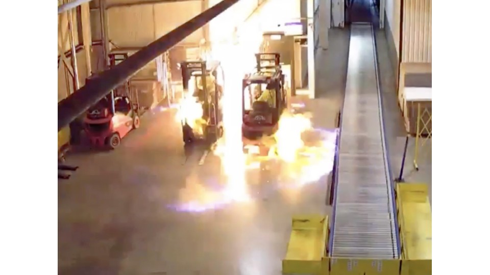 LPG Forklift Truck Safety Alert