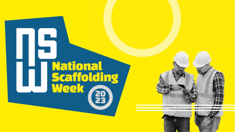 We're Supporting National Scaffolding Week 2023